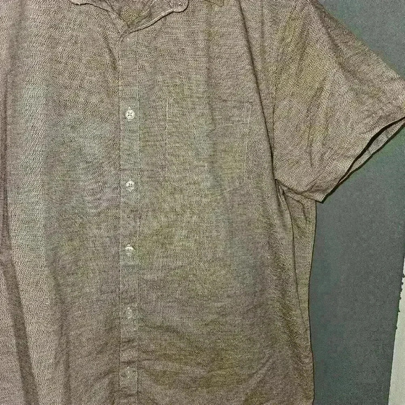 Marc Anthony Mens Short Sleeve Button Up Shirt Size Xl - Picture 3 of 12